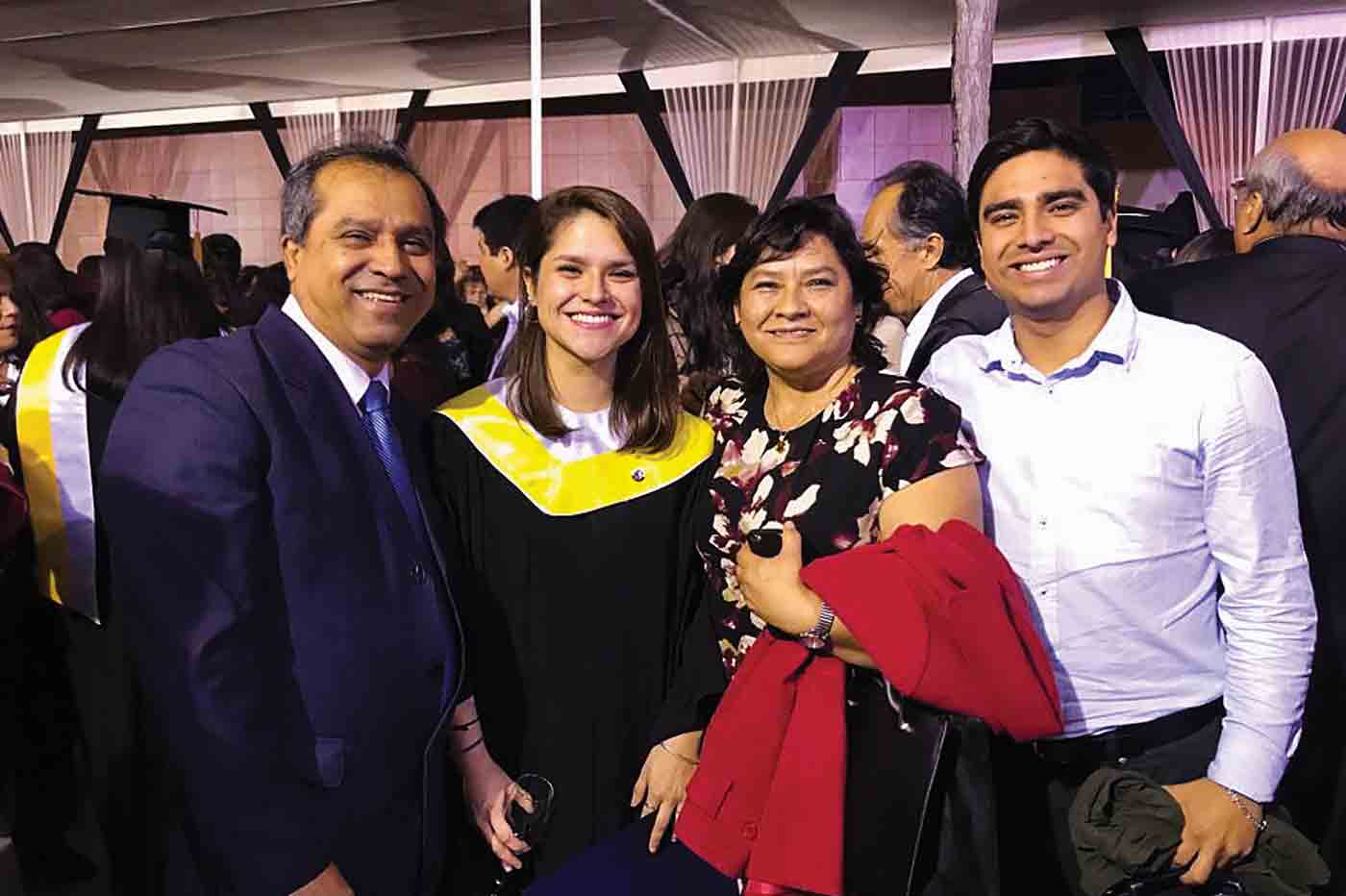 Pastor Luis and his family
